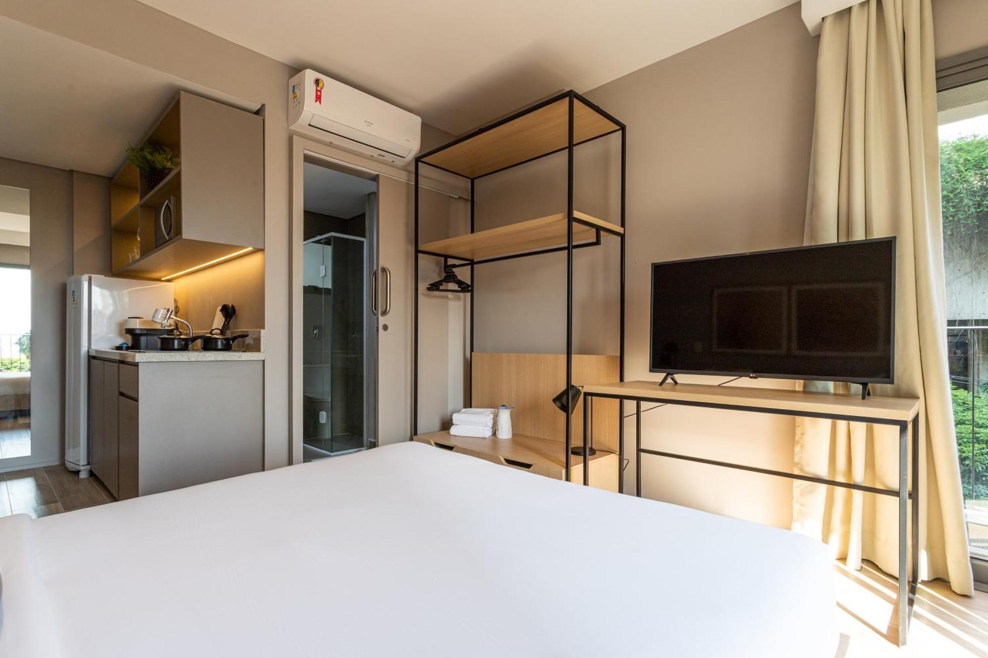 Apartamentos Proximos Ao Masp E A Metros Da Estacao Consolacao E Avenida Paulista - Next Haddock Сан-Пауло Номер фото