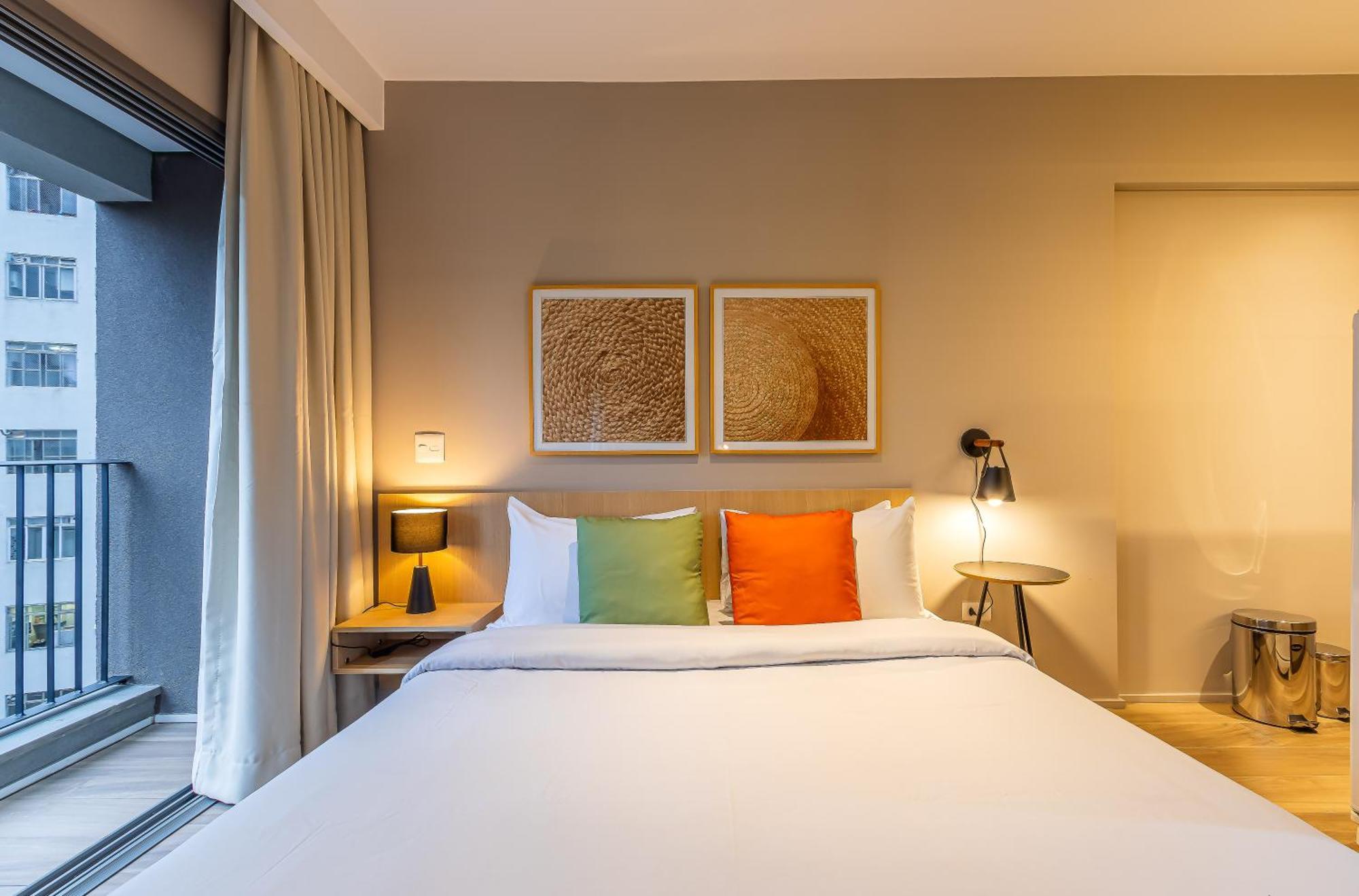 Apartamentos Proximos Ao Masp E A Metros Da Estacao Consolacao E Avenida Paulista - Next Haddock Сан-Пауло Номер фото