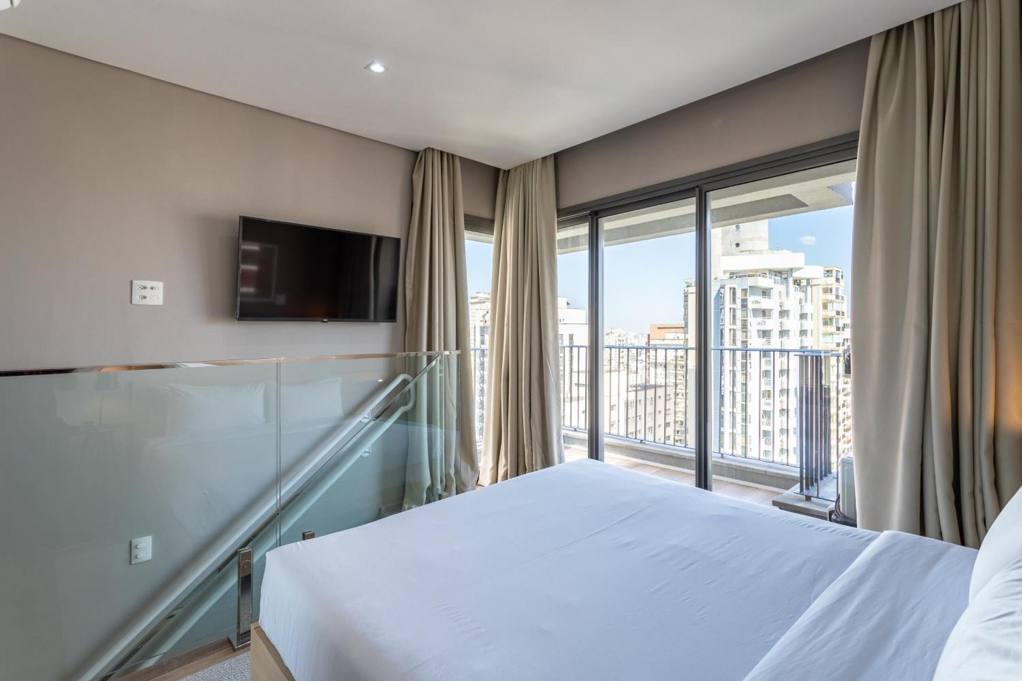 Apartamentos Proximos Ao Masp E A Metros Da Estacao Consolacao E Avenida Paulista - Next Haddock Сан-Пауло Экстерьер фото
